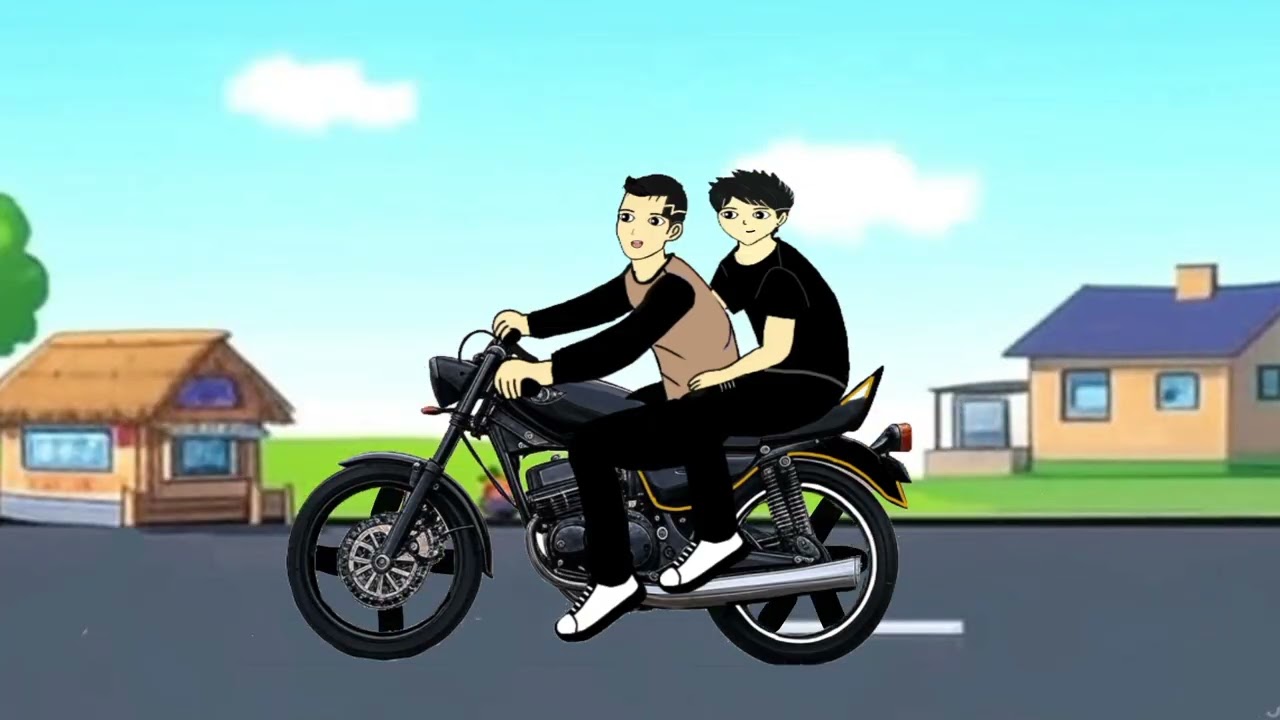 Animasi anak kampung part1 @Akayanimation 