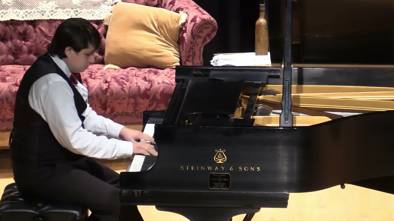 Pedro Bernardez playing “Maple leaf Rag” by Scott Joplin (1899) in the 2022 Regular Division Semis.