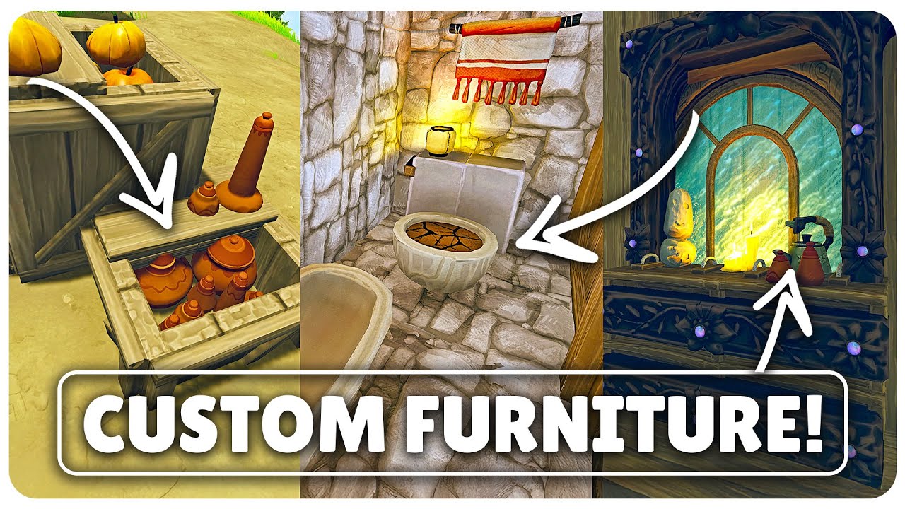 How to make Custom Furniture in Aloft! - Pro Tips & Tricks!