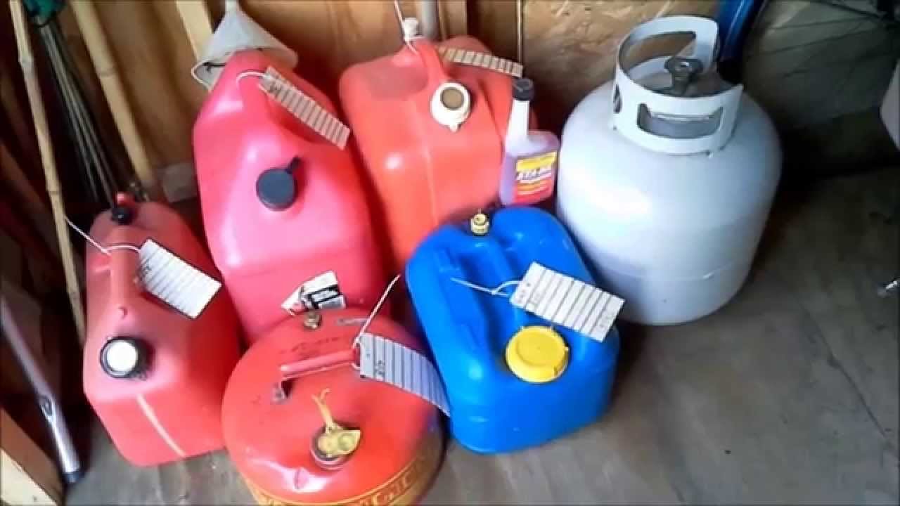 FUEL AND GASOLINE PREPPING - STORAGE 101
