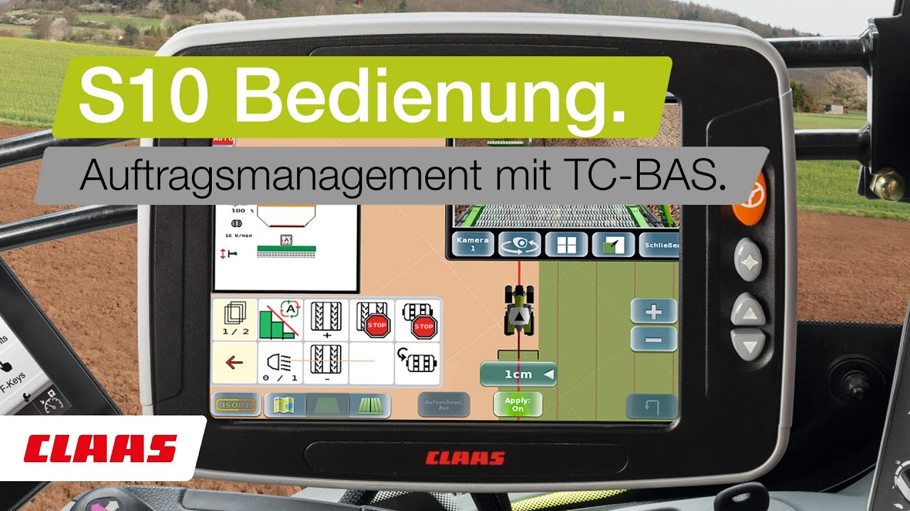 S10 Bedienung | Auftragsmanagement mit TC-BAS