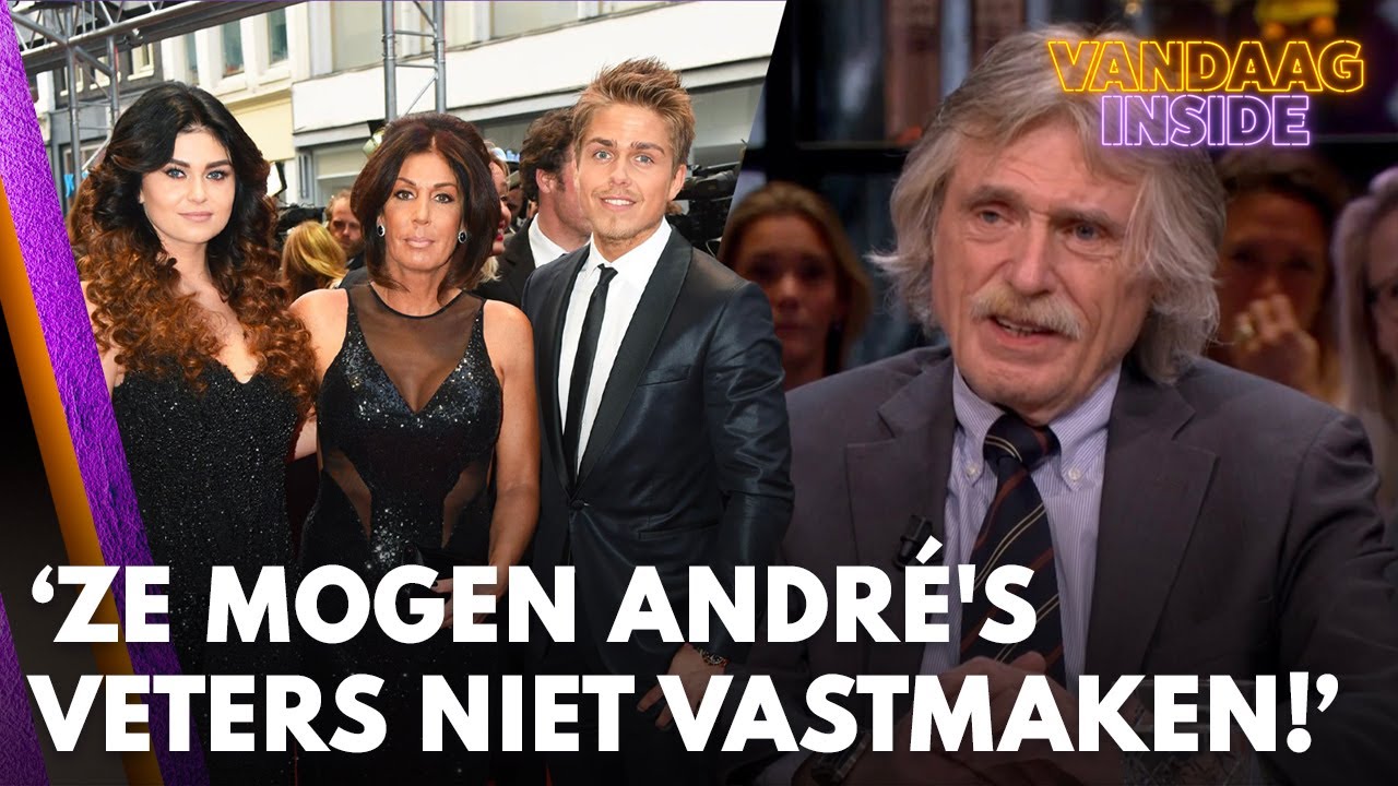 Johan Derksen over de familie Hazes: 'Ze mogen alledrie Andr&eacute;'s veters niet vastmaken!'