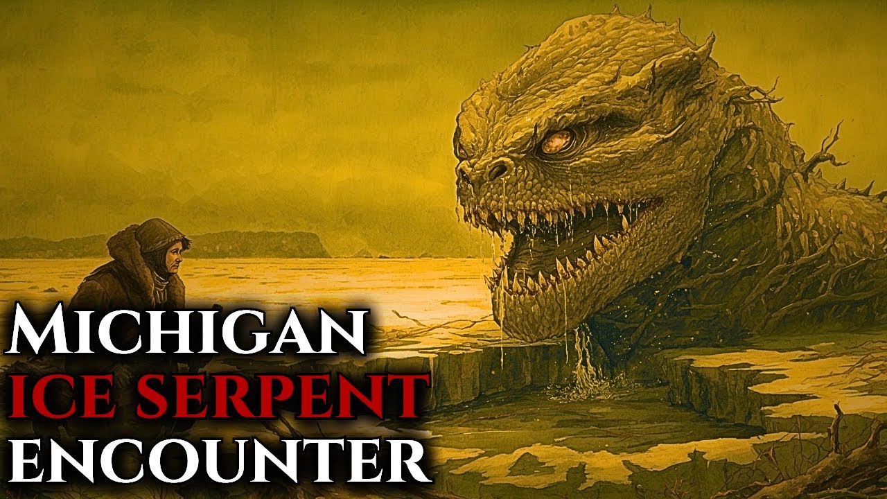 In 1895 Michigan Ice Cutters Testified a Creature Watched from Beneath the Frozen Lake
