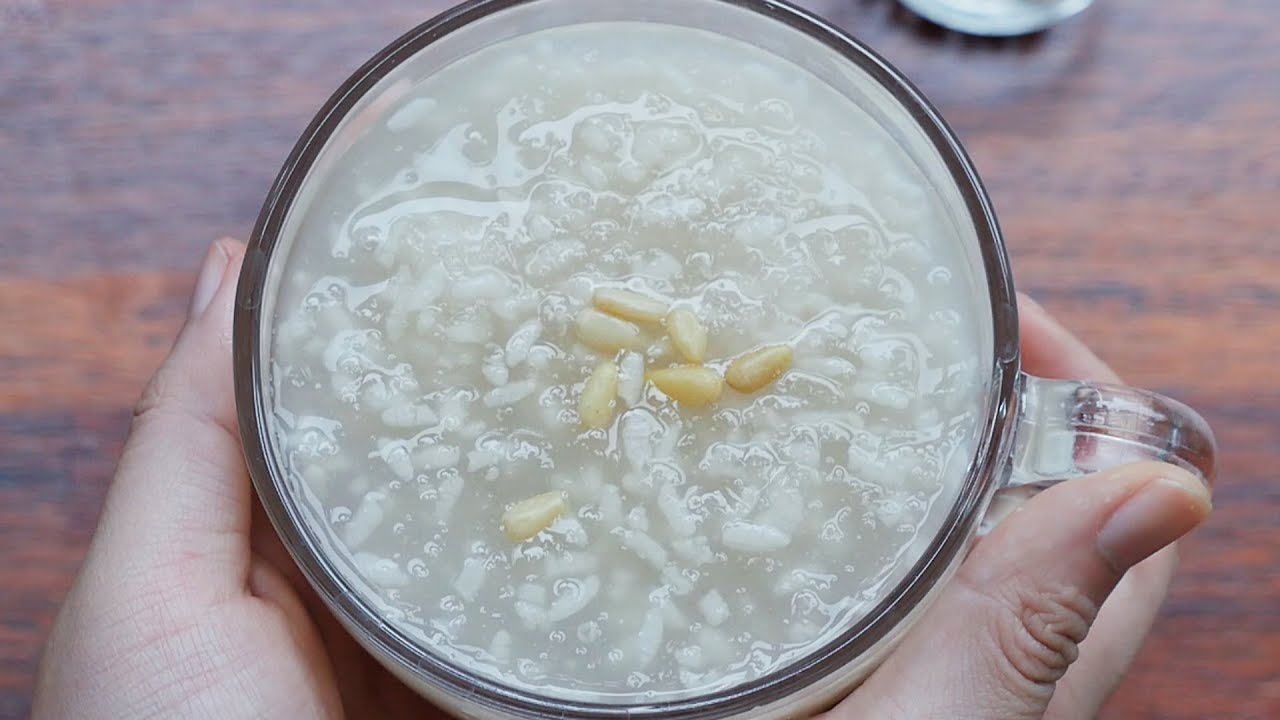 식혜  만들기 Korean Rice Drink [Sikhye]  韓国のお米のジュース [シッケ] [스윗더미 . Sweet The MI]