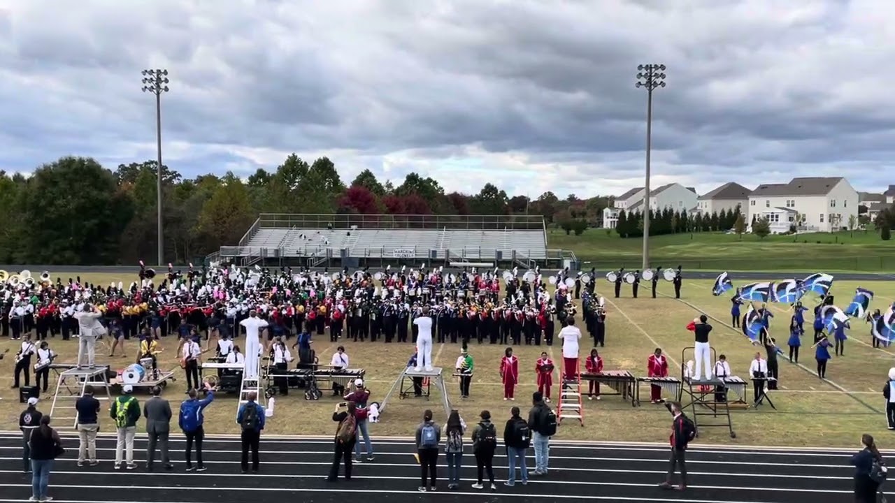 Enter Sandman, combined marching bands, 10/21/23