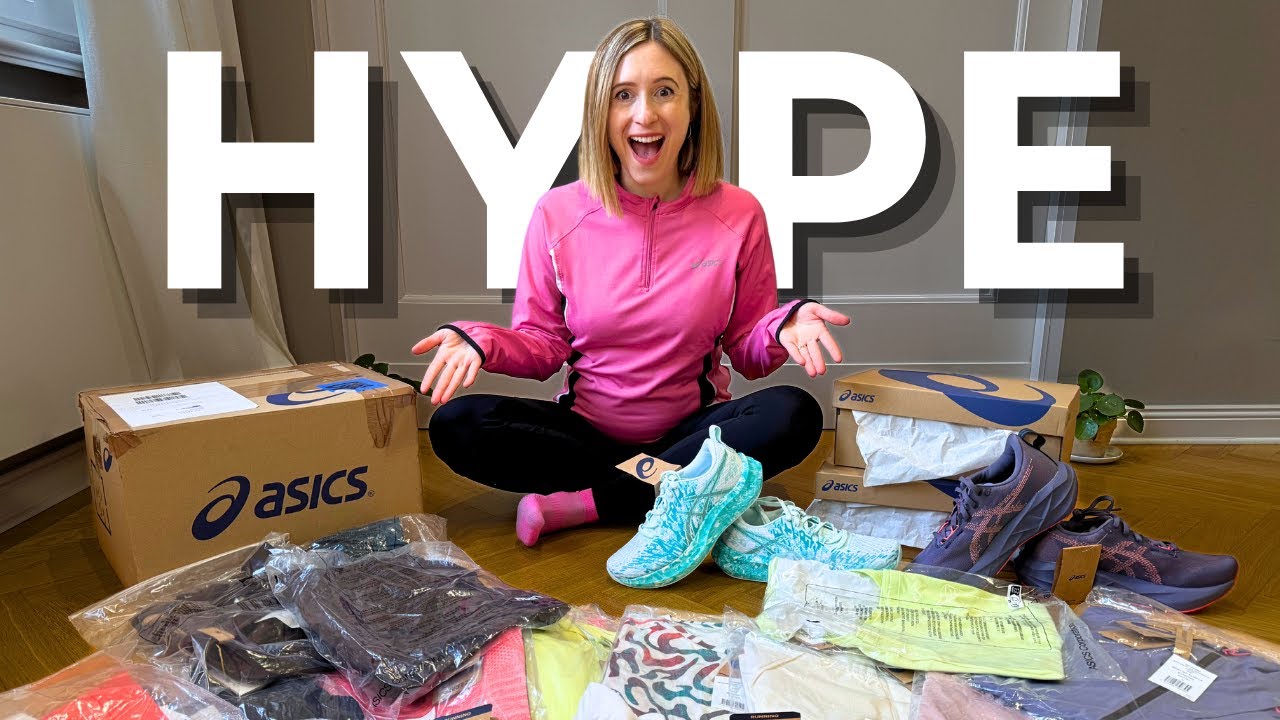 Unbox with Me: ASICS RUNNING Apparel Haul!