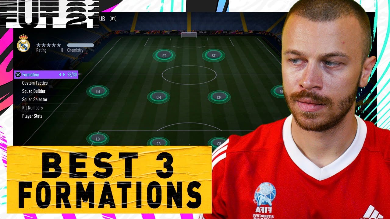 FIFA 21 BEST FORMATIONS & TACTICS in ULTIMATE TEAM! TOP 3 MOST EFFECTIVE FORMATIONS TUTORIAL