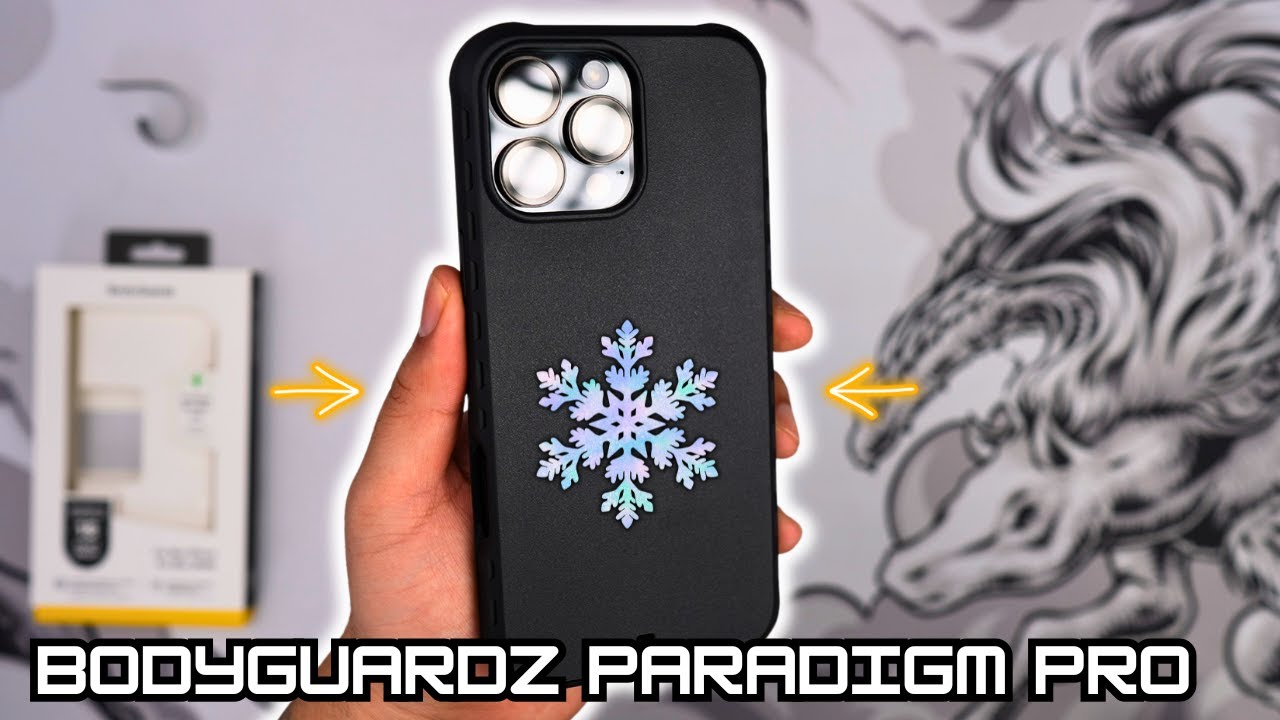 Bodyguardz Paradigm Pro for 16 Pro Max : Cooling Gel and Air Vents for Maximum Battery Life