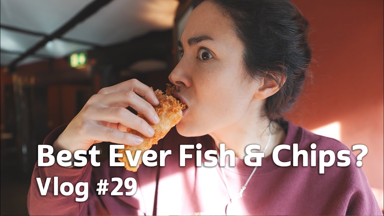Michelin Starred Fish and Chips at Hinds Head Pub - RAW Vlog #29
