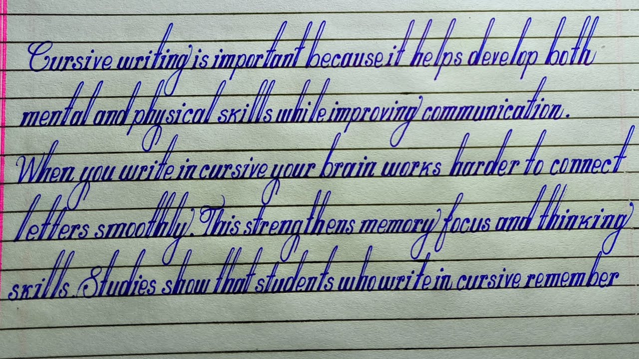 Beautiful English handwriting || how to write fast and beautiful handwriting | neat handwriting 