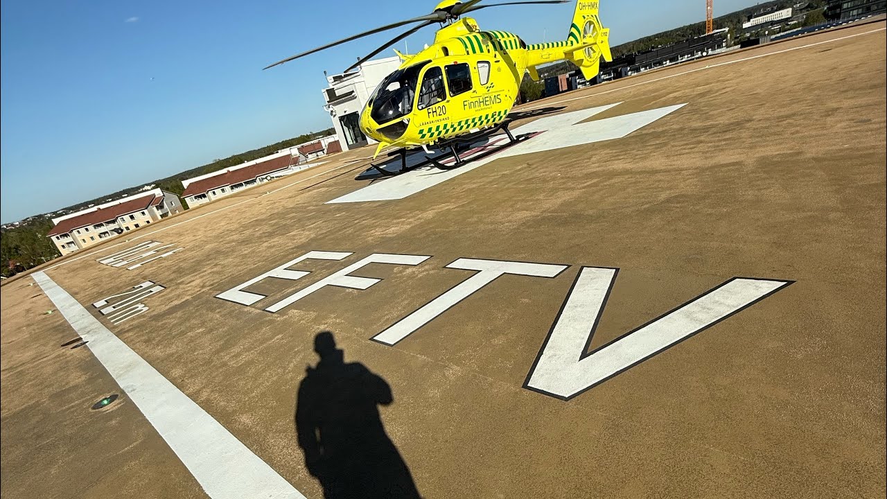 Kymmenien metrien pudotus kuolemaan helikopterin laskeutumisalustalta? ￼