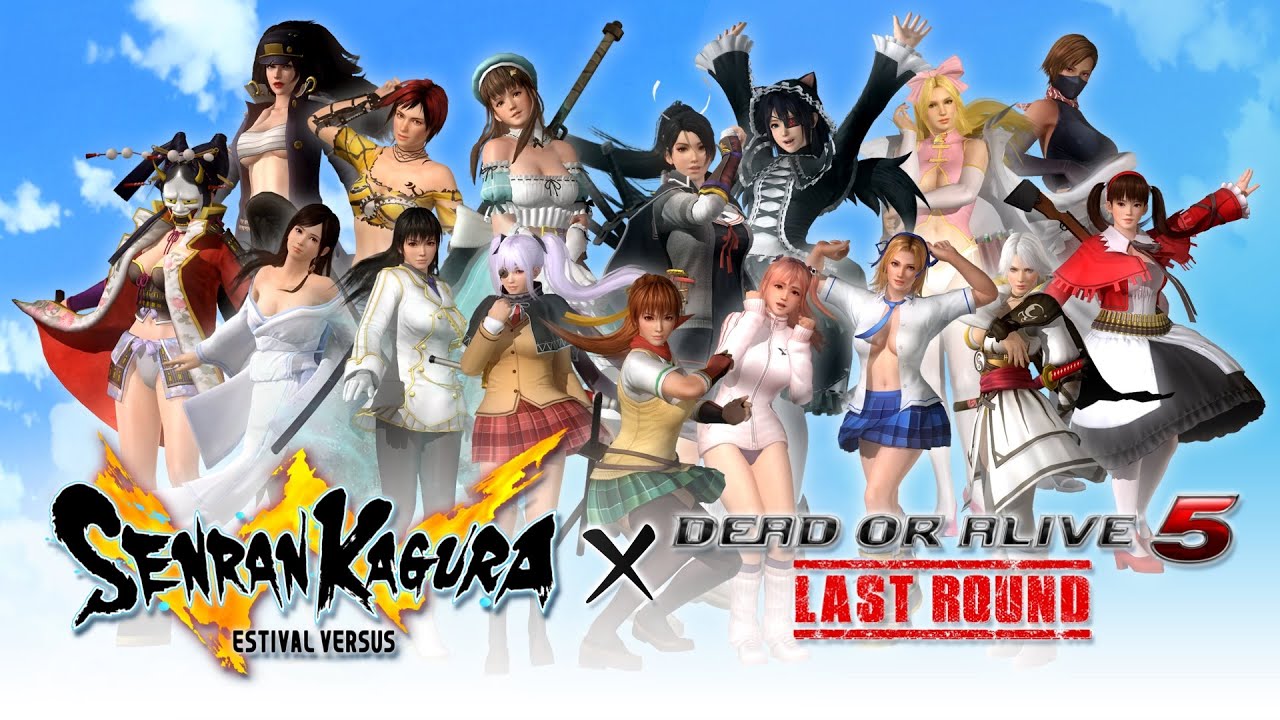 DEAD OR ALIVE 5 LAST ROUND - SENRAN KAGURA COSTUME TRAILER