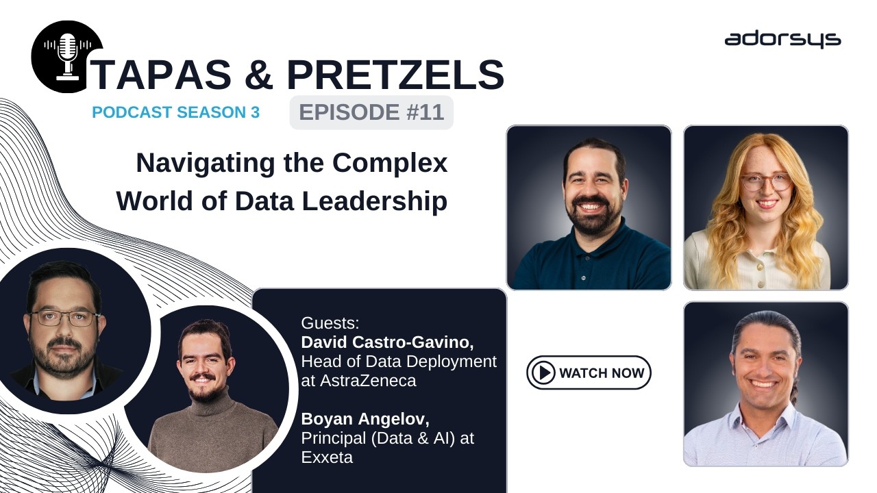 Navigating the Complex World of Data Leadership – Tapas & Pretzels Podcast from adorsys