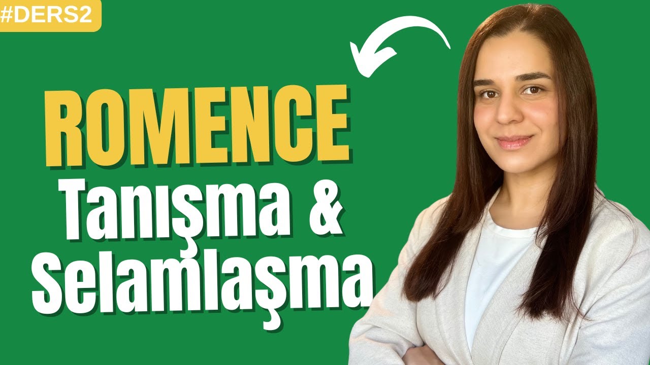 ROMENCE Selamlaşmalar ve Günlük İfadeler | Temel Romence Dersi | Romence Öğreniyorum | DERS2