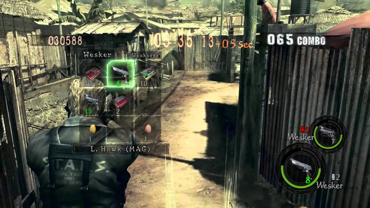 Resident Evil 5 Mercenaries DUO Public Assembly 1,043,607 (Wesker STARS x2) PC