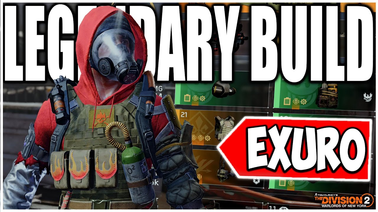 The Division 2 Legendary EXURO Build that MELTS Enemies! Everything will BURN in Seconds!
