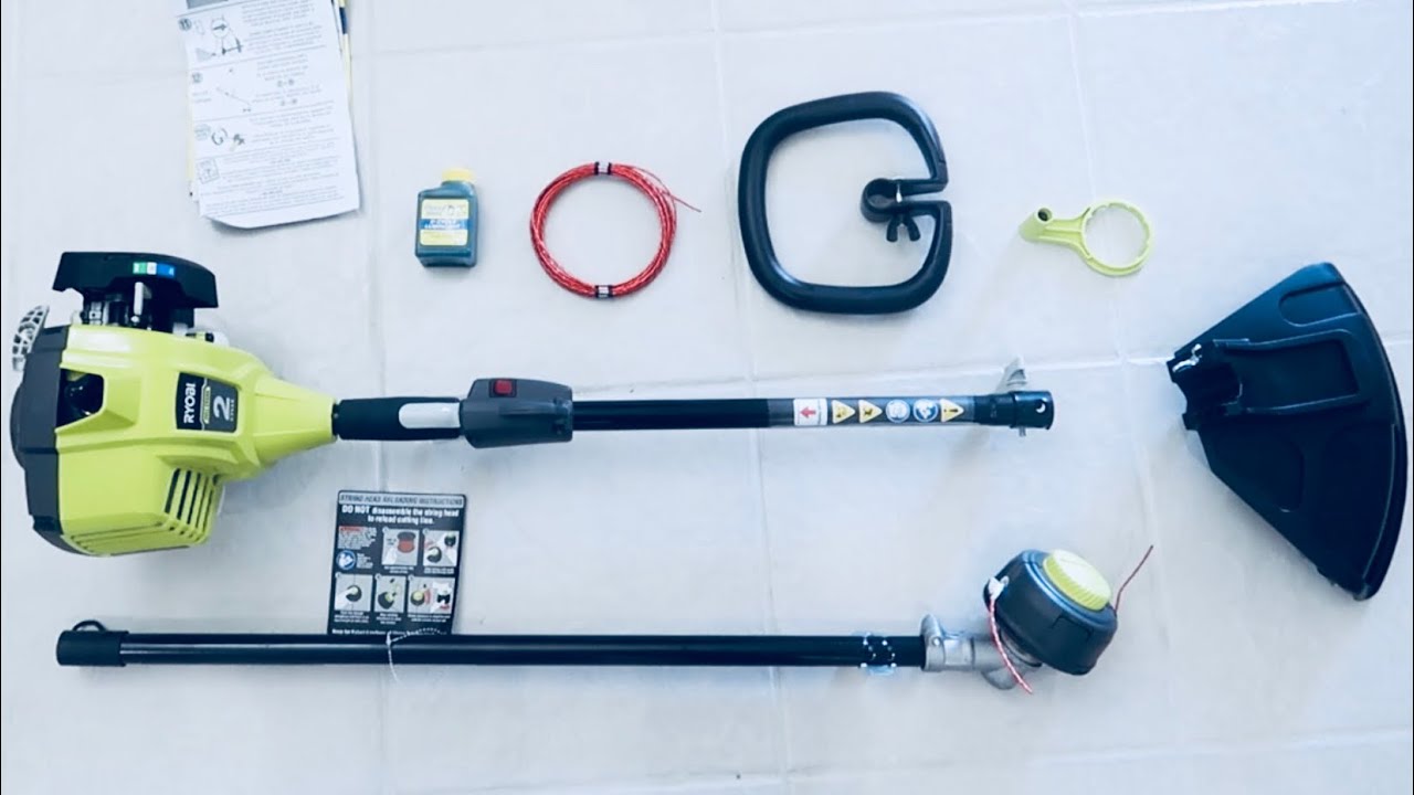 ОБЗОР, РУКОВОДСТВО И РАСПАКОВКА ГАЗОВОГО ТРИММЕРА Ryobi