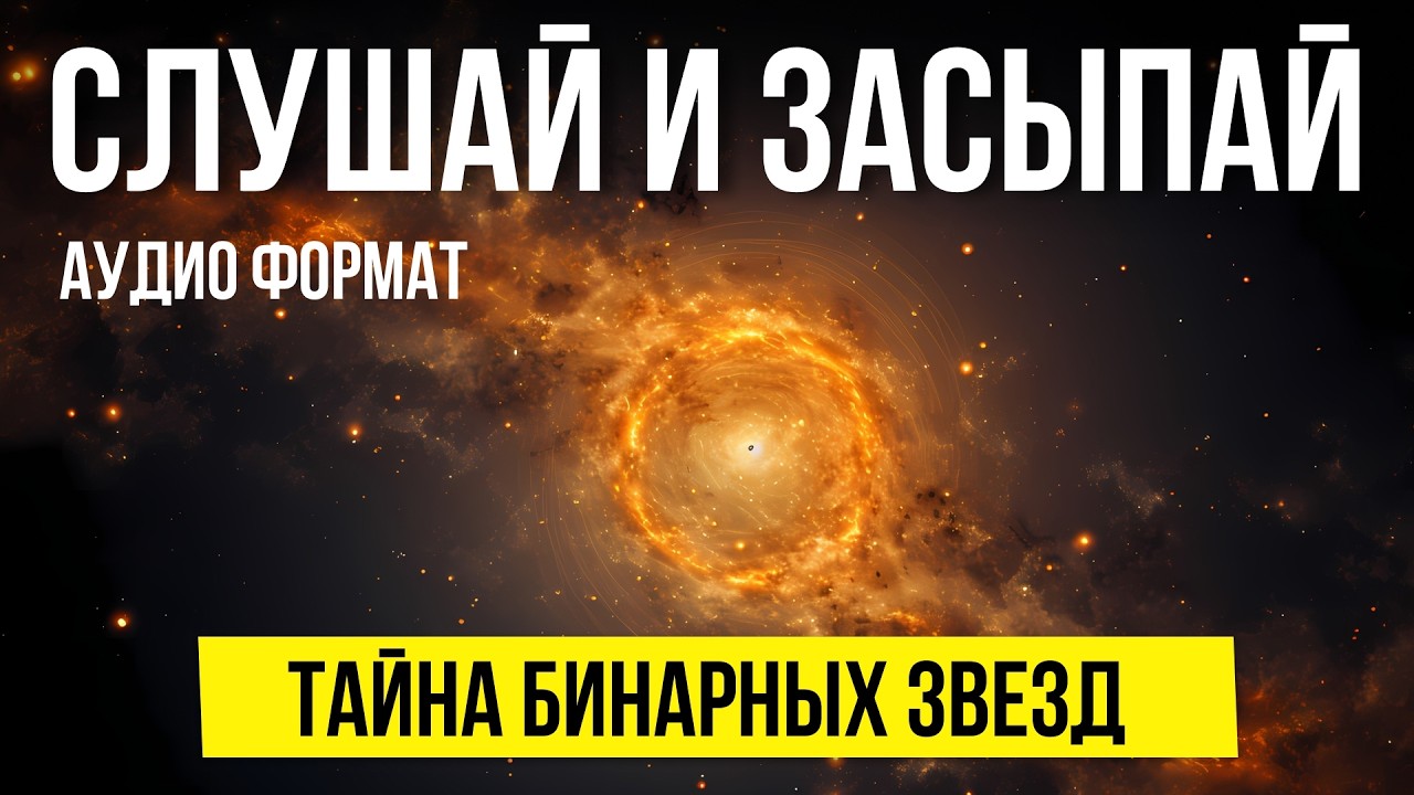 Тайна Бинарных Звезд. Лекция о космосе ДЛЯ СНА 😴