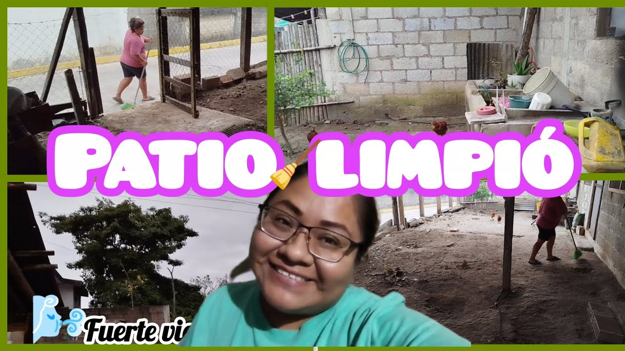 Patio limpio 🧹| Compras en el 3B