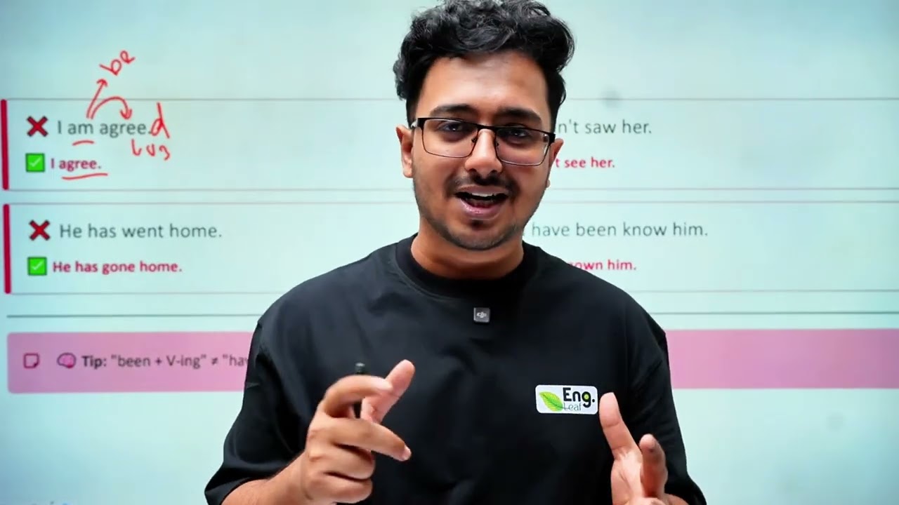 Stop making these common English speaking mistakes! [Part 2] Nasir Tamzid | Eng Leaf