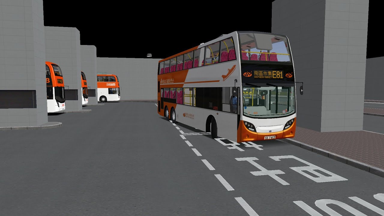 OMSI2 with DXVK Grundorf Island 4 LWB E81 Airport - Southern Market