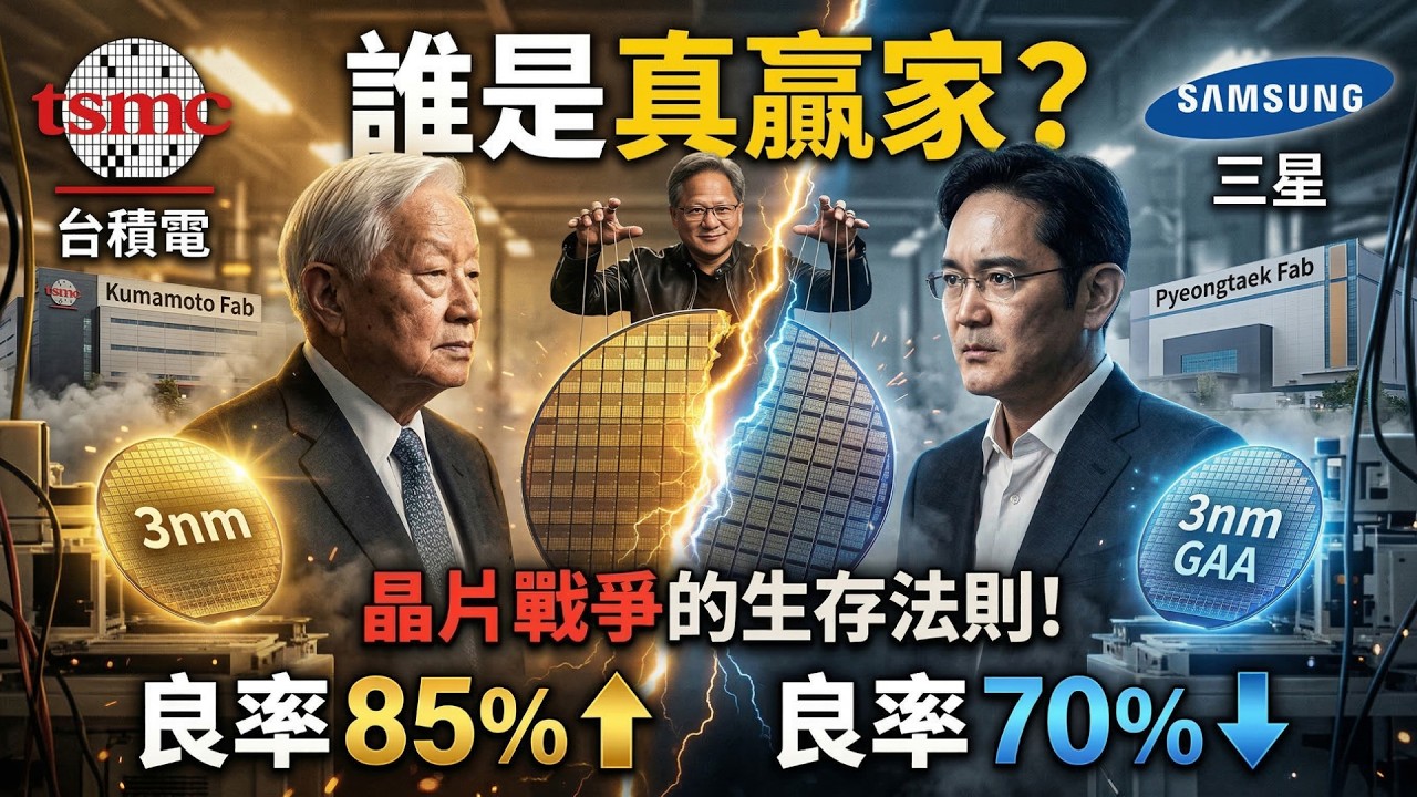 台積電危險了？英偉達轉投三星背後的陰謀：一場價值上億美元的生存豪賭！🔥