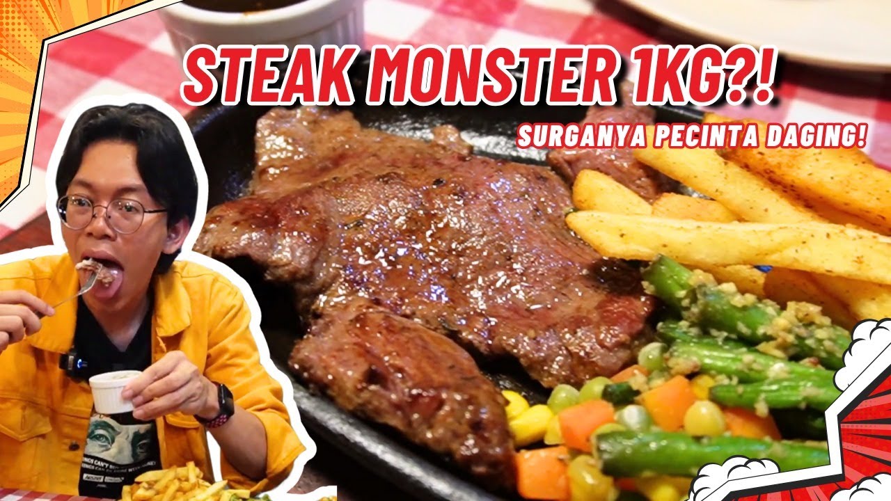 WOW !!! BAYAR 330 RIBU BUAT STEAK 1 KG !!! WORTH IT KAH?