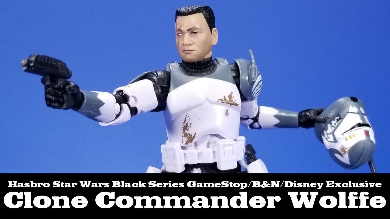 Star Wars Black Series Clone Commander Wolffe Hasbro Review