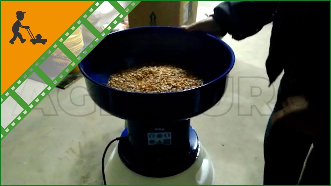 Elettromulino per cereali Ama Magico 50: primo funzionamento del mulino elettrico con motore 1200 W