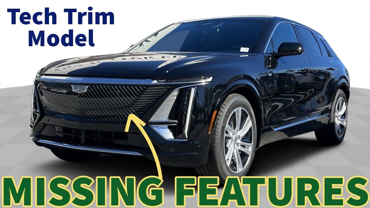 Top 10 Features the 2024 Cadillac Lyriq Tech Trim Doesn't  Have