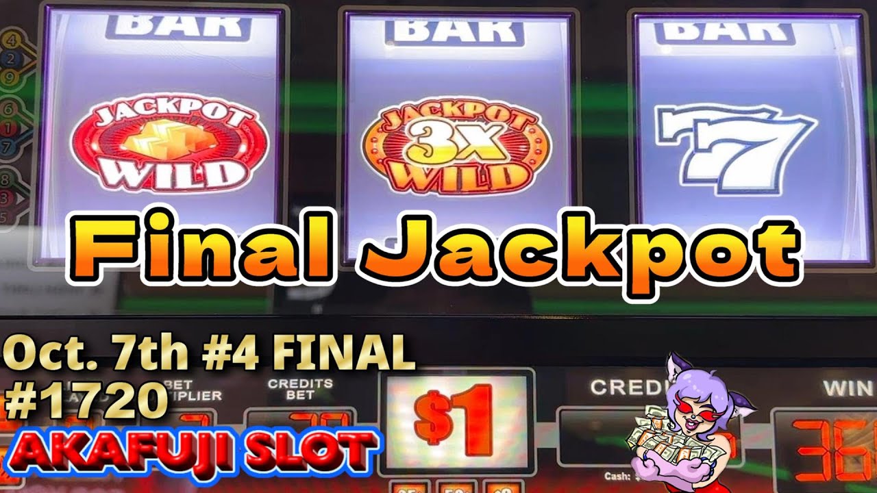 Final Jackpot ! 3x Gold Jackpot Power Slot Machine 3 Reel 9 Line