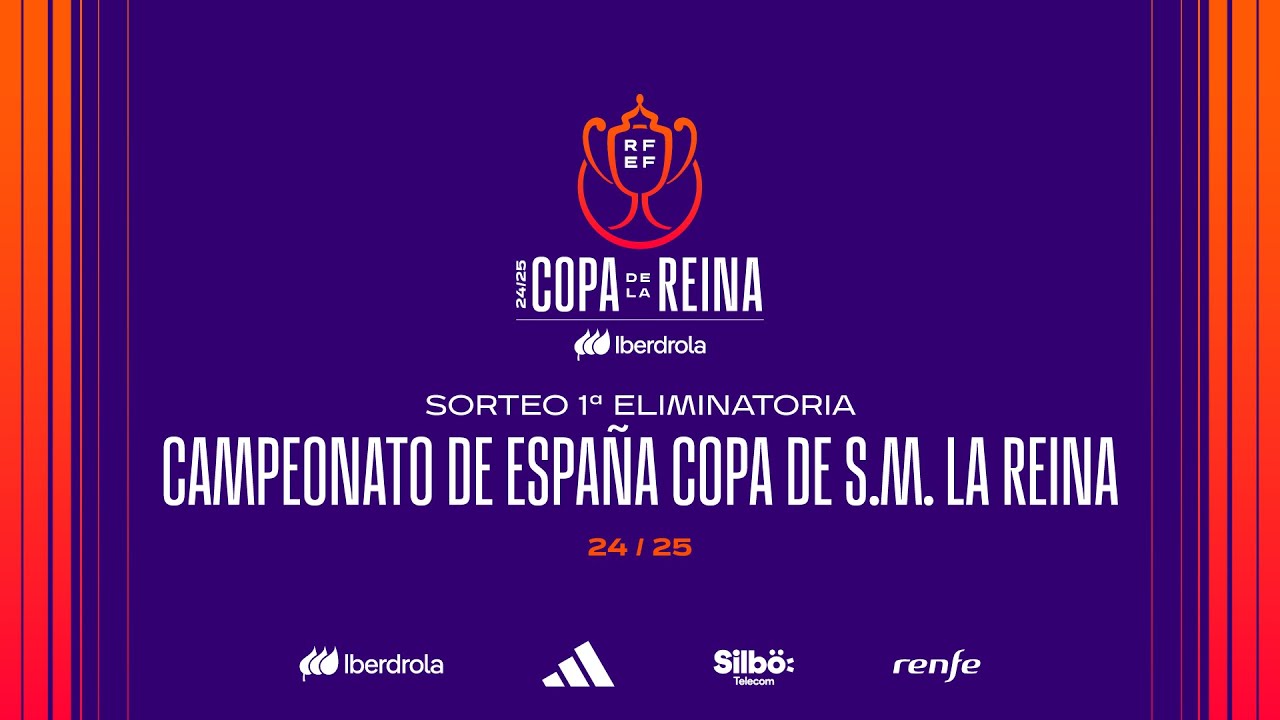 Sorteo 1º eliminatoria Campeonato de España Copa de S.M. la Reina 2024/25 I 🔴RFEF