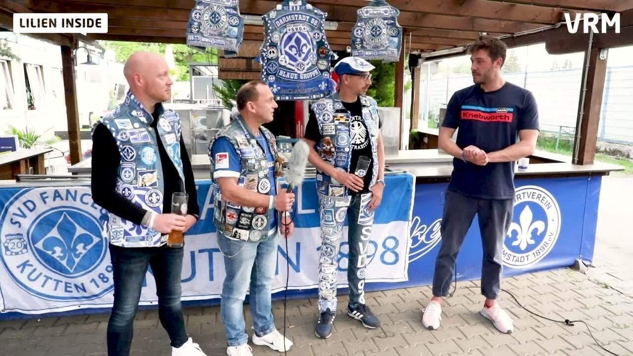 Lilien INSIDE mit dem Kuttenfanclub der Lilien