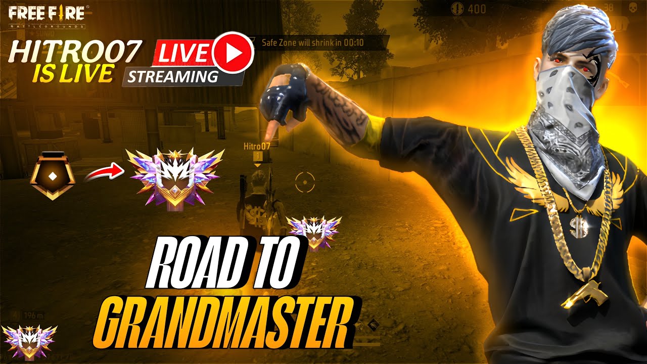 🔴[Live] Free Fire New Rank Season Rank Push Live !! #freefirelive