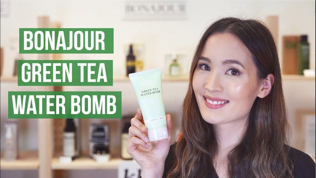 Bonajour Green Tea Water Bomb Review | KOJA BEAUTY Cruelty-Free Korean Skincare