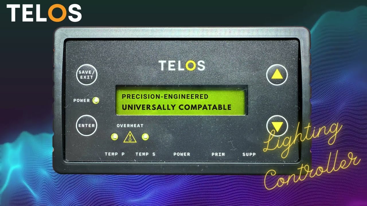 telos light controller at Hytec Hydroponics