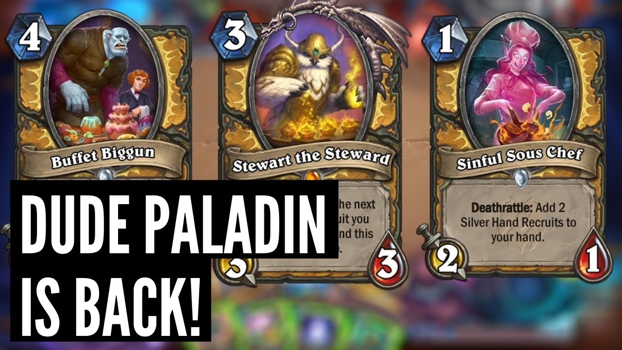 AMAZING Paladin Legendary! Is Dude Paladin back? | Castle Nathria Card Review