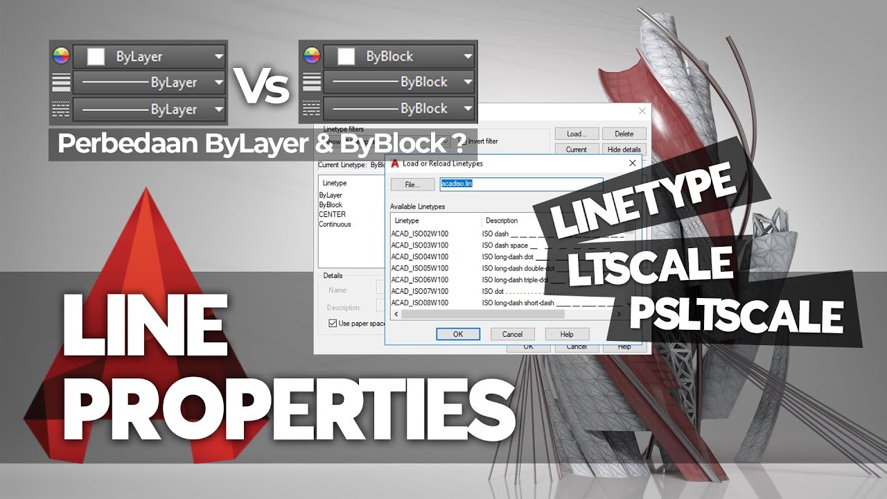 Line Properties dan Solusi Masalah Garis yang Umum Terjadi | Belajar AutoCAD Dari Nol #6