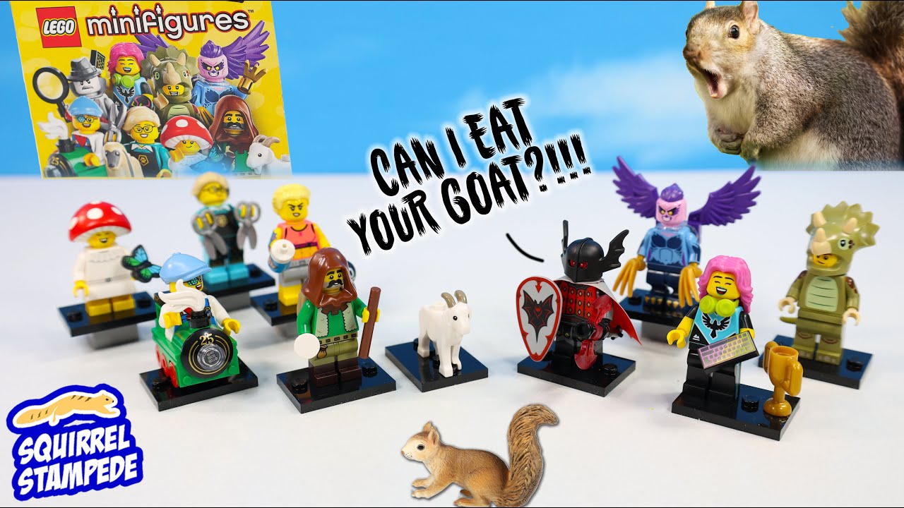 LEGO Minifigures Series 25 Unboxing Vampire Knights and Goats Review!