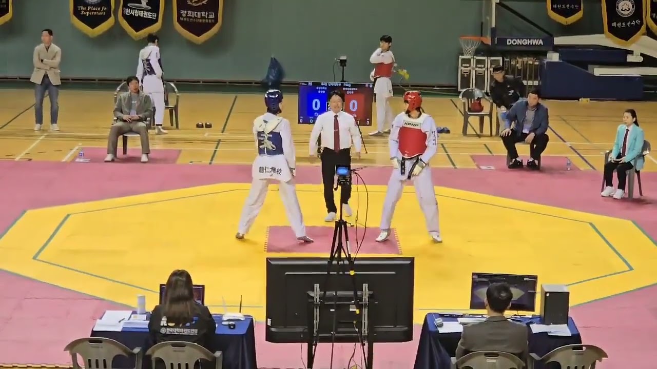 2025년세계대학국가대표선반전 용인대 송현빈 VS  한체대 김태욱
