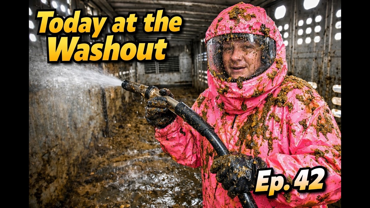 Dry, sticky, and full of regret! (Cattle Washout ASMR Ep. 42)