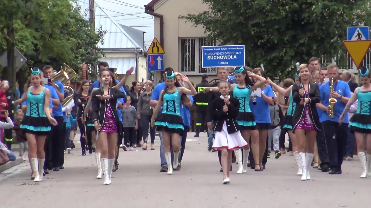 Absolwenci Orkiestry Suchowola - Suchowola 2017 - przemarsz