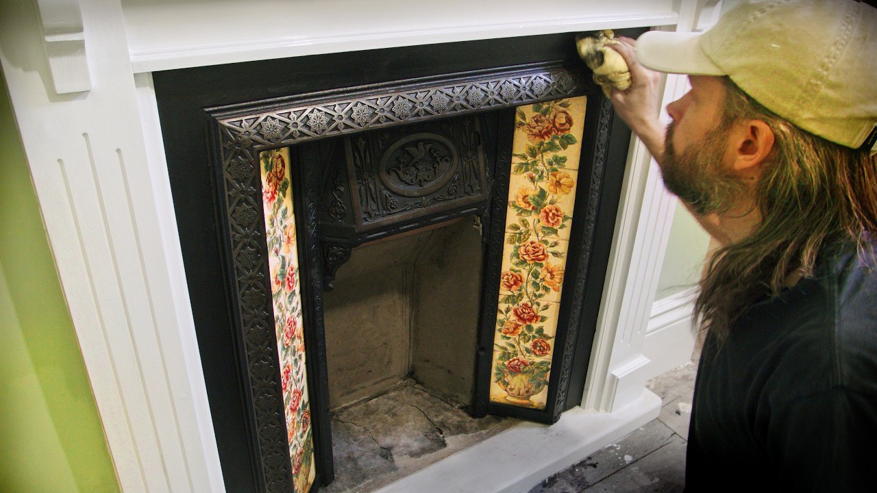 Renovating 165 year old reception rooms