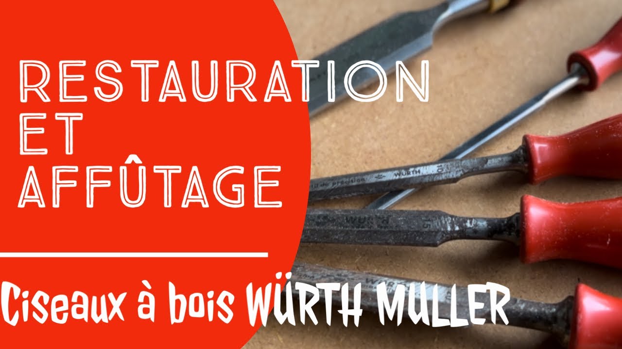RESTAURATION ET AFFÛTAGE DE CISEAUX À BOIS TROUVES SUR LE BON COIN