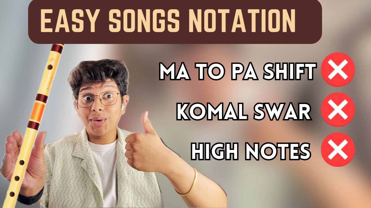 6 EASY SONGS ON FLUTE 🤩 | EASY NOTATIONS | FLUTE LESSONS FOR BEGINNERS | FLUTE TUTORIAL |
