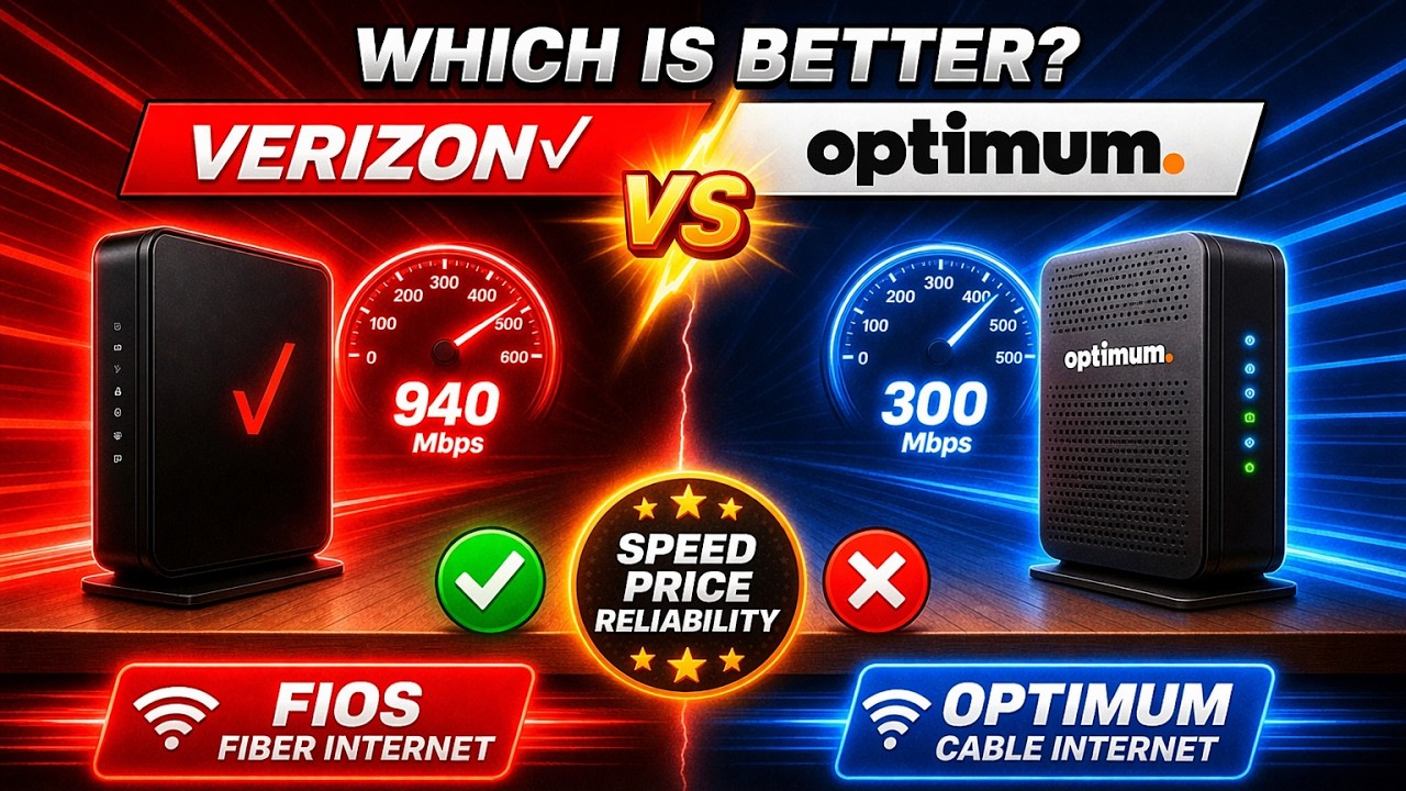 Verizon vs Optimum: Which Internet Service Wins?