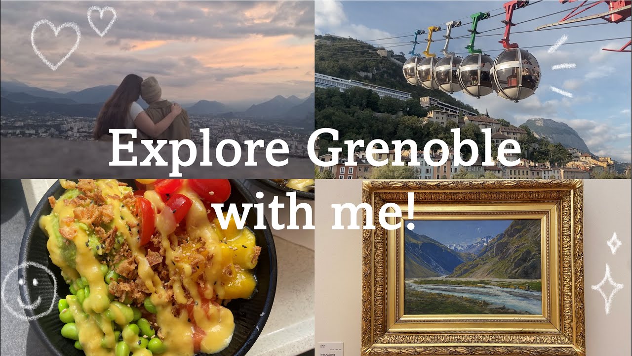 Grenoble vlog ~ explore with me as an exchange student!