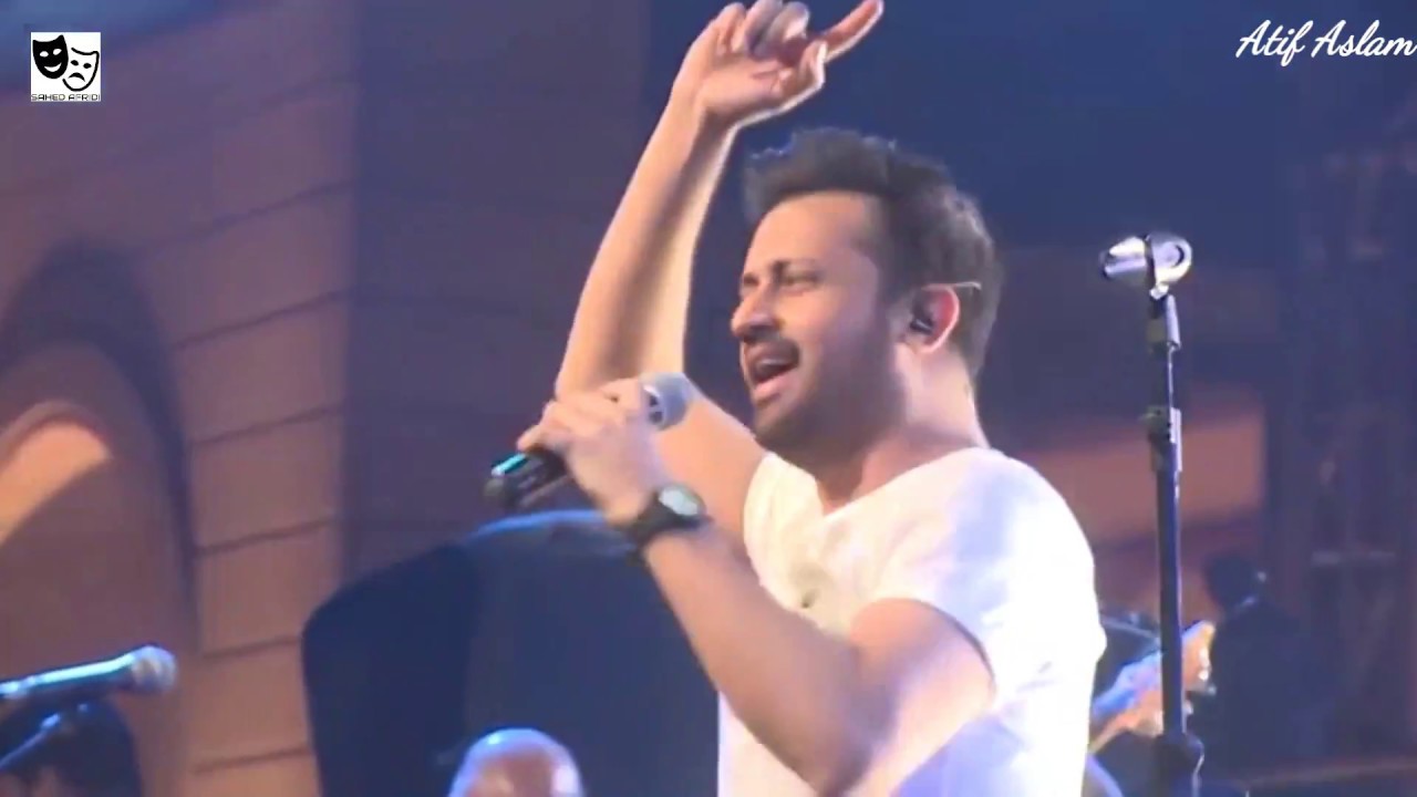 Atif Aslam - Mera Piya Ghar Aaya | Allah Hu - Live Performance at Port Grand Karachi 2019.