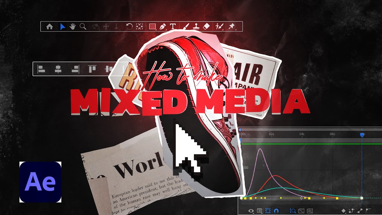 Анимация коллажа в After Effects (урок)