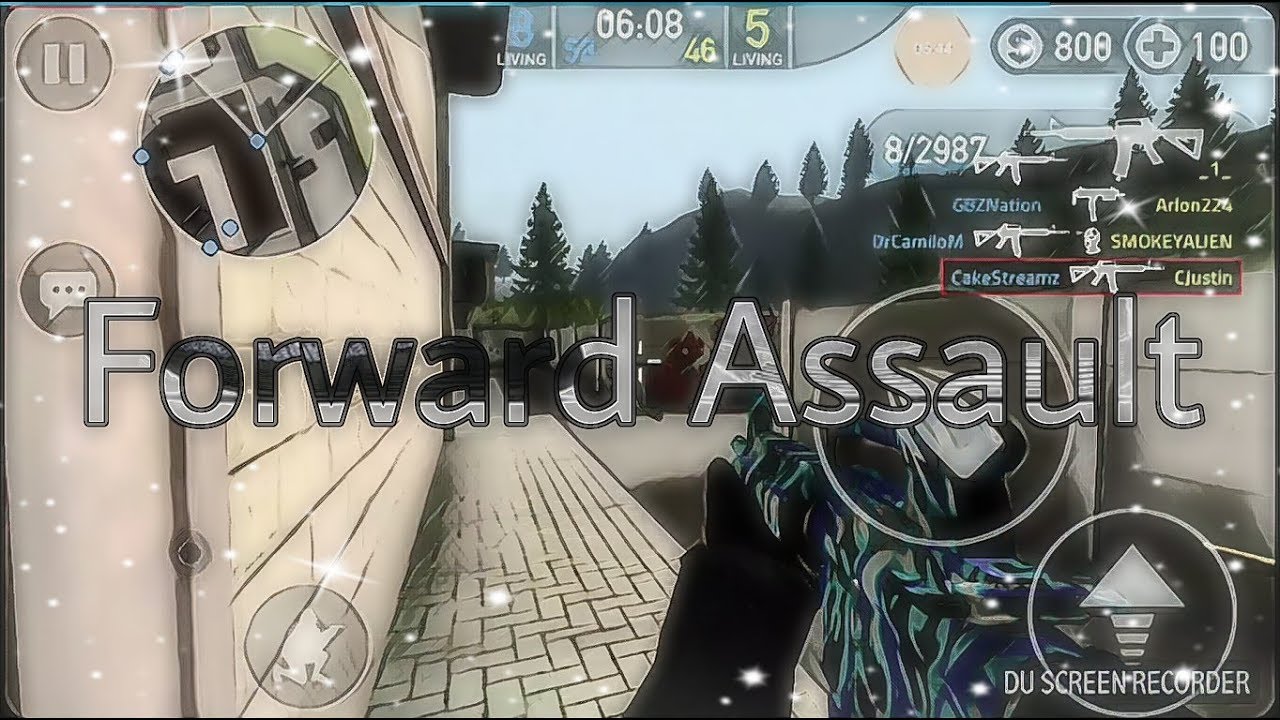 Forward Assault - (quitting bullet force)